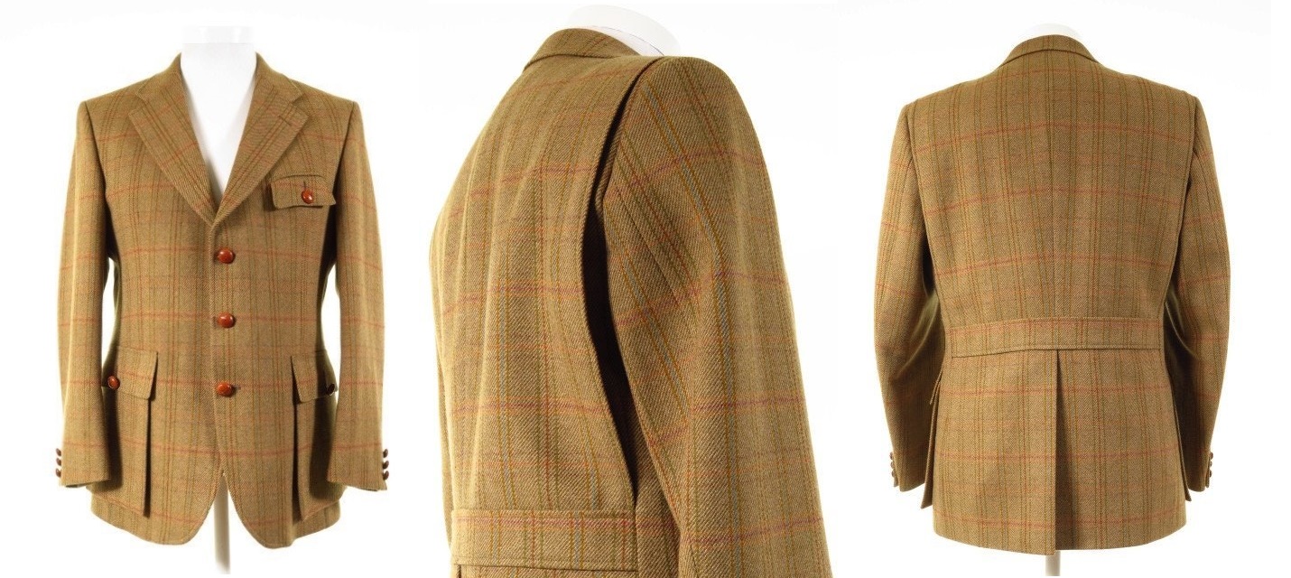Half Norfolk Tweed Jacket