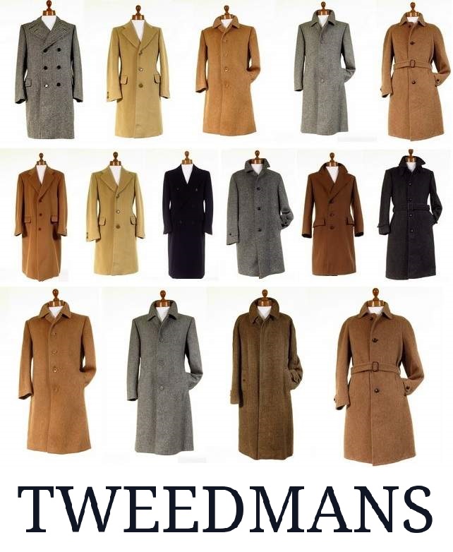Mens Tweed Coats 